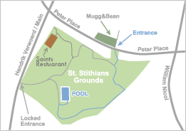 Map to Saints Pool 
